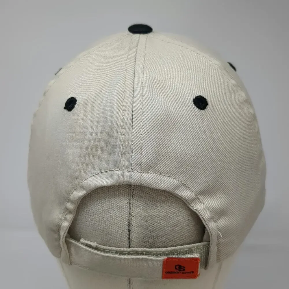 Captivating Headgear Oregon State Beavers NCAA Hat Beige One Size Strapback